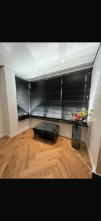 2x grote Houten jaloezieën zwart merk luxaflex, Huis en Inrichting, Overige Huis en Inrichting, Ophalen, Zo goed als nieuw