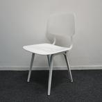Ahrend Revolt Friso kramer Design Stoelen | Hoogglans Wit, Huis en Inrichting, Stoelen, Gebruikt, Wit, Ophalen of Verzenden, Metaal