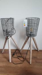 2 industriële lage vloerlampen, 35 euro p.s NIEUW., Ophalen of Verzenden, Nieuw, Minder dan 100 cm