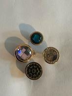 Melano vivid ring maat 60 (19mm) met 4 stenen, Ophalen of Verzenden, Zo goed als nieuw, Zilver, Dame