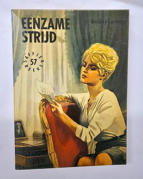 Eenzame Strijd - Audrey Furness, Boeken, Streekboeken en Streekromans, Gelezen, Ophalen of Verzenden