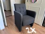 2 kuipstoelen stoel, Huis en Inrichting, Stoelen, Ophalen, Gebruikt