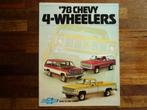 Chevrolet 4-Wheelers (1978, USA), Nieuw, Chevrolet, Verzenden