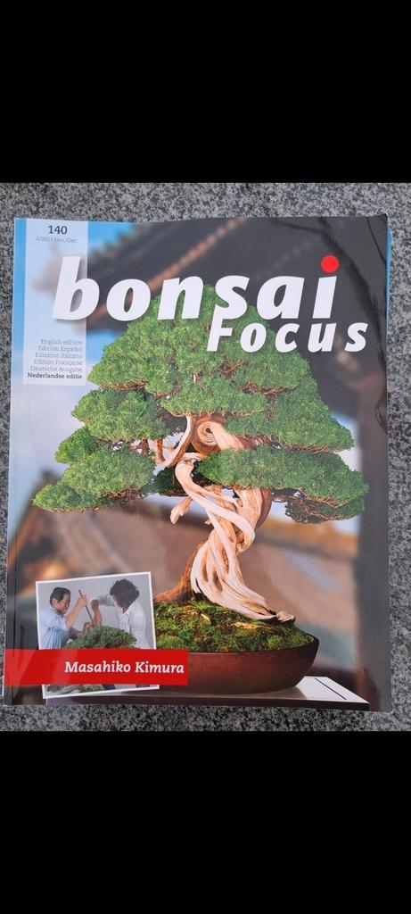 Bonsai Focus uitgaven, Tuin en Terras, Planten | Bomen, Overige soorten, Minder dan 100 cm, Ophalen of Verzenden