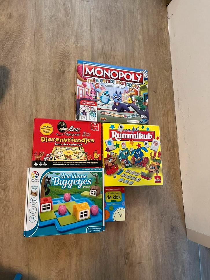 Kinderspelletjes, Hobby en Vrije tijd, Gezelschapsspellen | Bordspellen, Ophalen of Verzenden