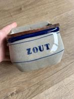 Zout bakje met deksel landelijk brocante, Ophalen of Verzenden, Zo goed als nieuw