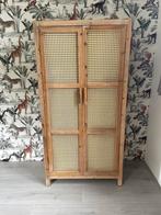 Webbing kast Bandung naturel, Huis en Inrichting, Ophalen, Met deur(en), 100 tot 150 cm, 50 tot 100 cm