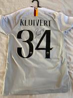 Gesigneerd Justin Kluivert Roma shirt - met bewijs!, Ophalen of Verzenden, Zo goed als nieuw, Maat 46 (S) of kleiner