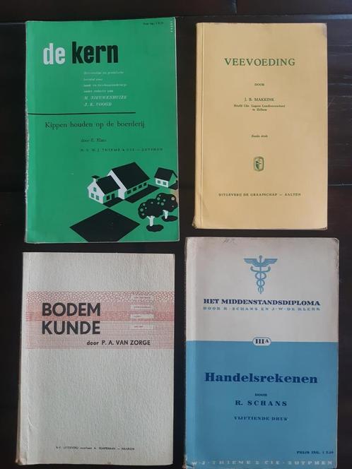 Vintage Studie Boeken Agrarisch, Boeken, Studieboeken en Cursussen, Gelezen, Ophalen of Verzenden