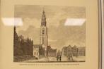 Prent van Grote Markt en st Maartens Toren te Groningen 3967, Ophalen of Verzenden, Voor 1920, Ongelopen, Groningen
