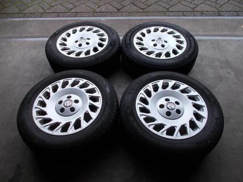 ORIGINELE ALFA GIULIA VELGEN + WINTERBANDEN 205 60 R16 +TPMS, Auto-onderdelen, Banden en Velgen, Banden en Velgen, Winterbanden