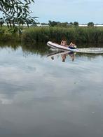 Opblaasboot met motor - Opknapper, Watersport en Boten, Gebruikt, Hout, Benzine, Minder dan 70 pk