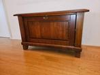 Kersenhouten kast voor bijv. audio/tv of spellen, Ophalen, Gebruikt, 100 tot 150 cm, Minder dan 100 cm