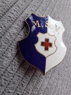 Mooie emaille speld Rode Kruis MSV, Ophalen of Verzenden, Zo goed als nieuw, Overige onderwerpen