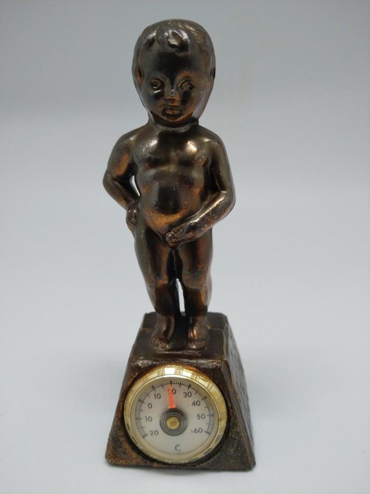 Bronzen Manneke Pis, Verzamelen, Beelden en Beeldjes, Dier, Ophalen of Verzenden