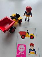 Playmobil meisje met kiepbak 4600, Ophalen of Verzenden, Zo goed als nieuw, Los playmobil