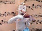 Italiaans Muzikantje van C. Villari Capodimonte Violiste, Ophalen of Verzenden