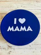 groot blauw rond NIVEA blik 22 cm, Verzamelen, Blikken, Ophalen of Verzenden, Gebruikt, Overige, Overige merken