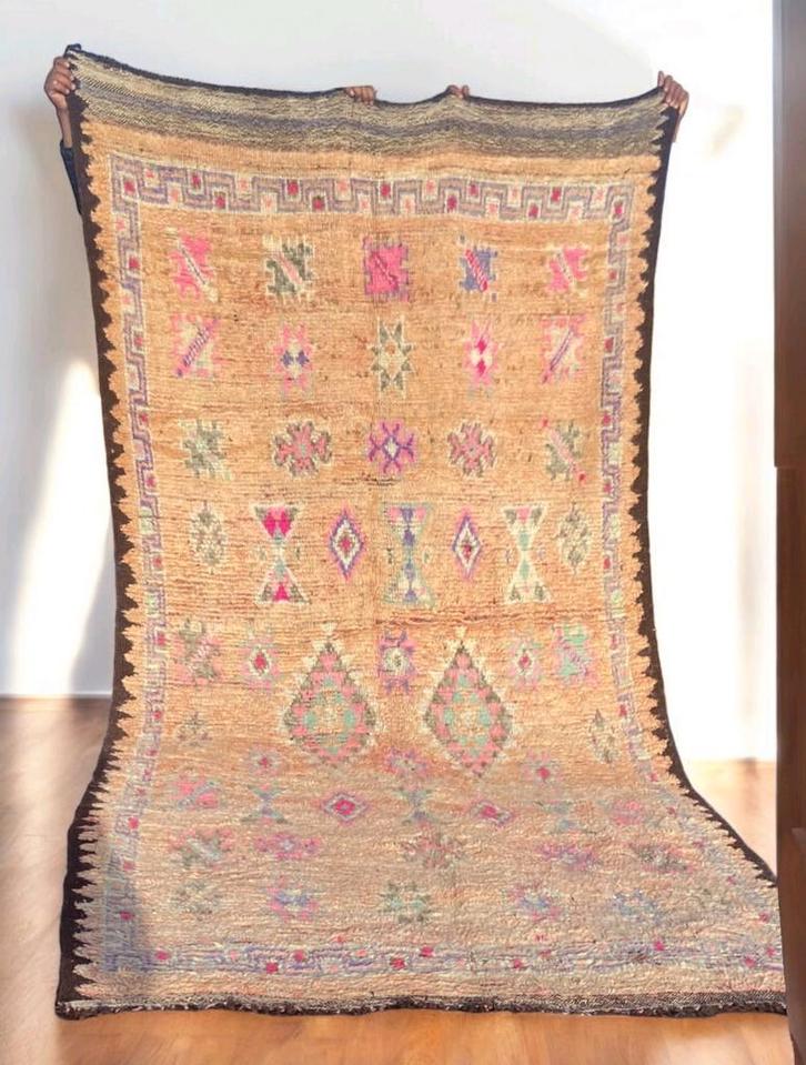 Beni mguild vintage vloerkleed, marokkaans tapijt 356x165 cm, Huis en Inrichting, Stoffering | Tapijten en Kleden, Nieuw, 200 cm of meer