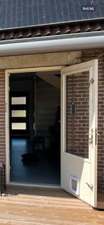 GRATIS deur met kattenluik, Ophalen, 80 tot 100 cm, 200 tot 215 cm, Buitendeur