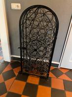 Smeedijzeren wijnrek 35 flessen, Ophalen, Gebruikt, 25 flessen of meer, Metaal