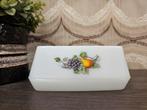 Arcopal Fruit de France botervloot - jaren 70 retro servies, Gebruikt, Arcopal, Onbekend, Ophalen of Verzenden