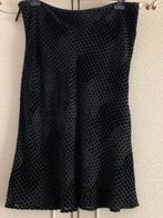 LAURA ASHLEY lange zijde/fluweel Rok mt (44), Kleding | Dames, Rokken, Verzenden, Zwart, Maat 42/44 (L), Zo goed als nieuw