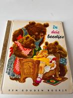 Vintage Gouden boekje De drie beertjes deel 15, Boeken, Sprookjes en Fabels, Ophalen of Verzenden, Gelezen