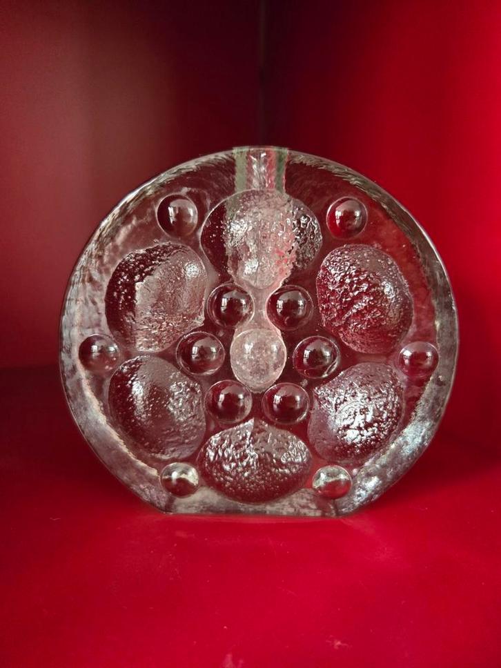 Walther Glas Solifleur Vaas - Kristalglas, Antiek en Kunst, Antiek | Glas en Kristal, Ophalen of Verzenden