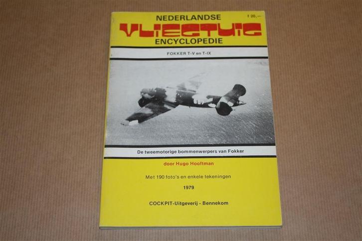 Ned Vliegtuig Enc - Fokker T-V en T-IX, Verzamelen, Luchtvaart en Vliegtuigspotten, Zo goed als nieuw, Schaalmodel, Ophalen of Verzenden