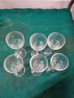 borrel en likeur glaasjes vintage kristal, Verzamelen, Ophalen of Verzenden