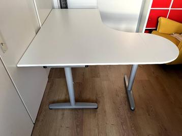 IKEA Galant hoekbureau wit/grijs - afbeelding 2