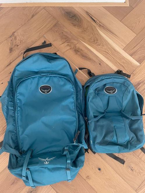 Osprey fairpoint 55L, Sport en Fitness, Bergsport en Wandelen, Zo goed als nieuw, Rugzak, Ophalen of Verzenden