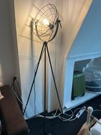 Industriële vloerlamp met dimbaar licht, Ophalen, Zo goed als nieuw, Metaal, 150 tot 200 cm
