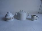 Suikerpotjes P Regout en Pirken Hammer, melkkannetje antiek, Ophalen of Verzenden