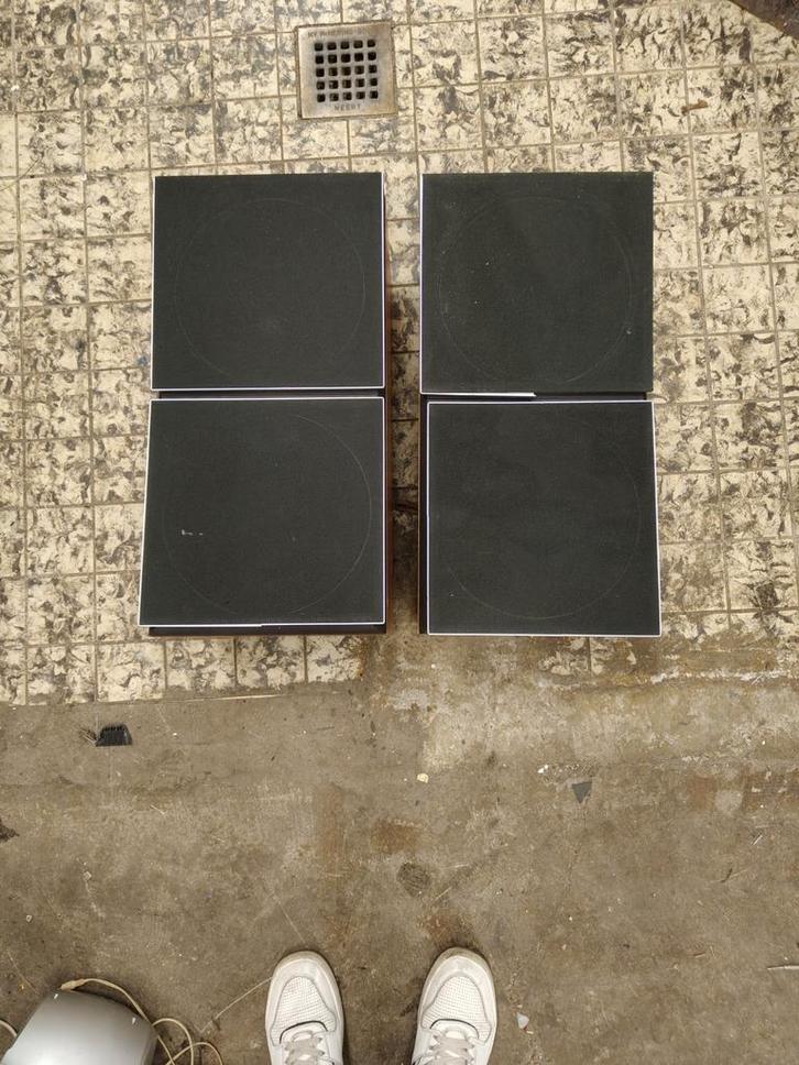 Bang & Olufsen Beovox S 80.2 Speakers (Set van ,2), Audio, Tv en Foto, Luidsprekers, Gebruikt, Front, Rear of Stereo speakers