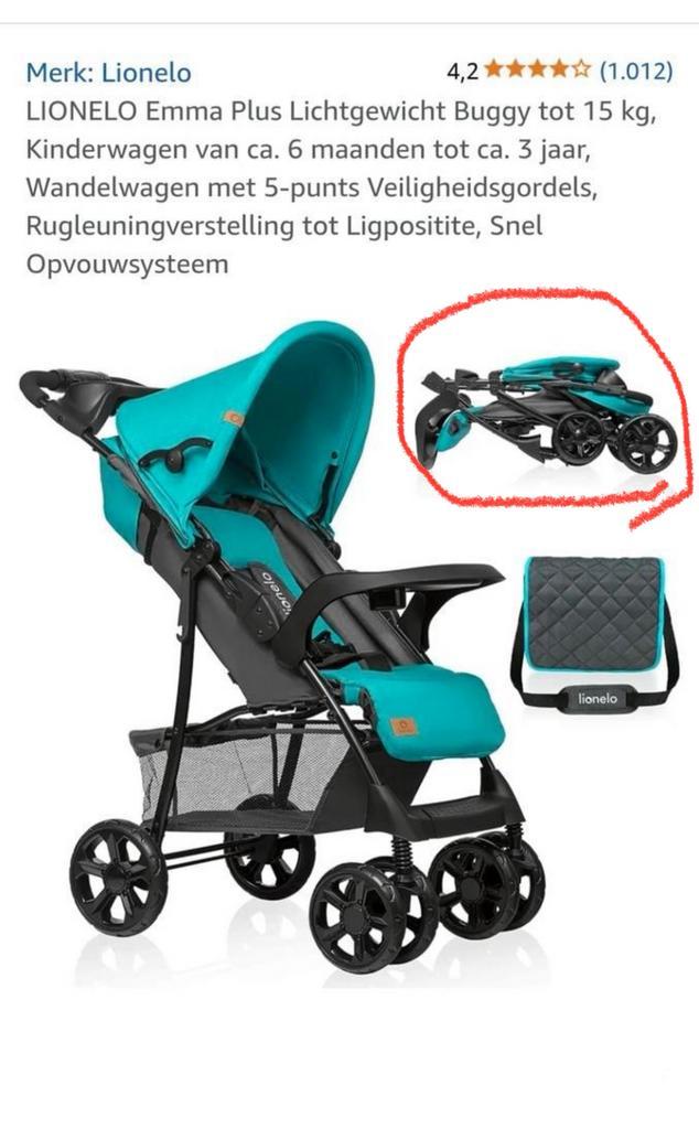 Kinderwagen, Kinderen en Baby's, Buggy's, Zo goed als nieuw, Ophalen