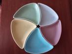 Vintage pastel schaaltjes, Ophalen of Verzenden