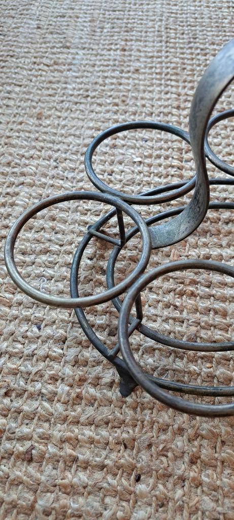 Art Deco Zilveren Glazenhouder - Jaren 30, Antiek en Kunst, Antiek | Woonaccessoires, Ophalen of Verzenden