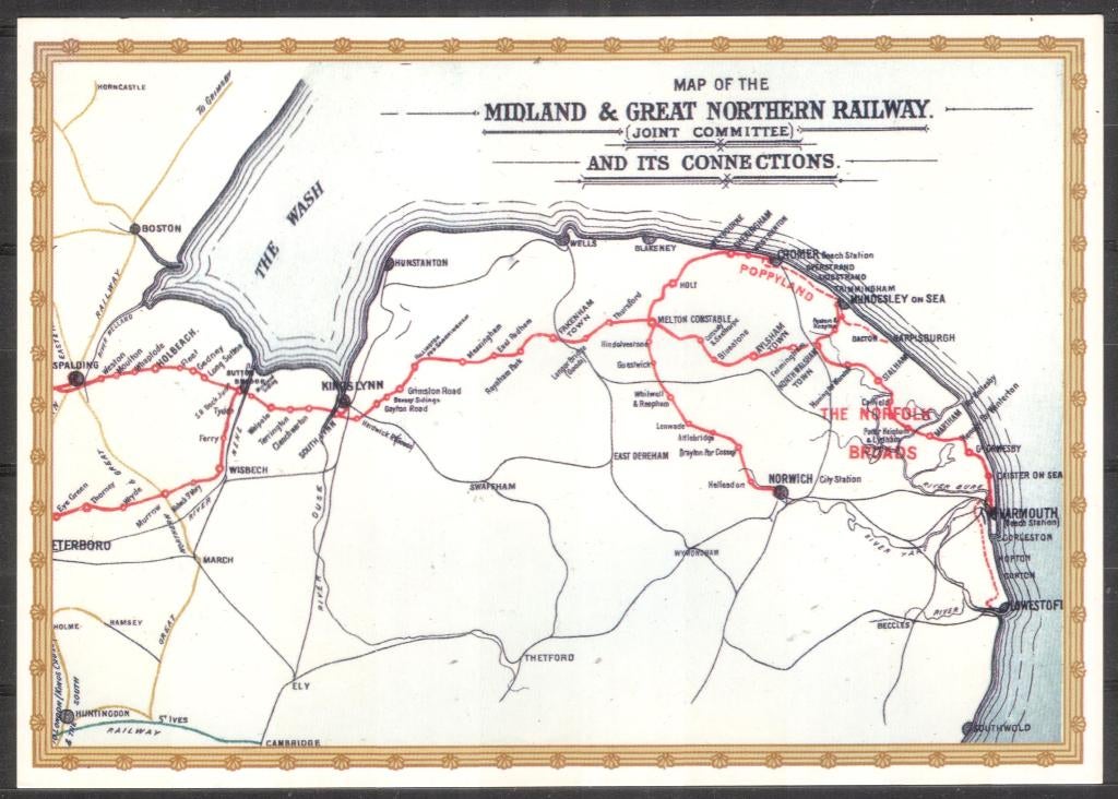 Spoor - Map Midland, Verzamelen, Verzenden, 1980 tot heden, Ongelopen, Voertuig