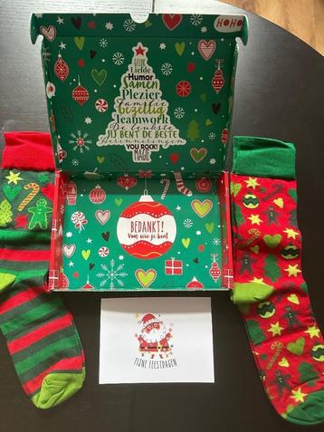 Cadeauset kerstsokken maat 41-46 beschikbaar voor biedingen