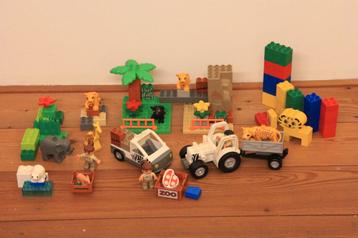Lego Duplo Complete dierentuin en baby diertjes + blokjes beschikbaar voor biedingen