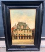 Schilderij Hoorn 1928 Martens kaasdragers vereniging, Antiek en Kunst, Ophalen of Verzenden