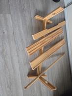 Houten Inpakpapier Houder, Ophalen of Verzenden, Zo goed als nieuw, Hout, Overige typen