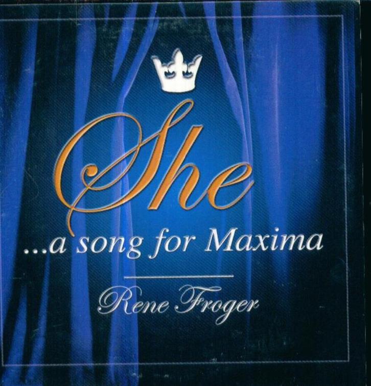 cd-single van Rene froger - She, Cd's en Dvd's, Cd Singles, Zo goed als nieuw, Pop, Verzenden