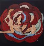 Abstract / figuratief schilderij, Antiek en Kunst, Kunst | Schilderijen | Abstract, Ophalen