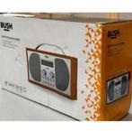 Bush DAB Bluetooth FM-stereo radio alarm houten hout Nieuw, Nieuw, Ophalen of Verzenden, H, H