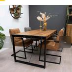 Tafel en Salontafel - Nette Staat - Wegens Samenwonen, Ophalen, Zo goed als nieuw, 4 tot 6 stoelen