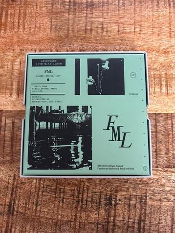 Seventeen FML Album (inclusief fotokaarten) beschikbaar voor biedingen