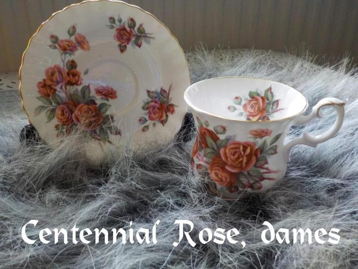 Royal Albert dames kop en schotels, Verzamelen, Porselein, Kristal en Bestek, Nieuw, Kop en/of schotel, Ophalen of Verzenden